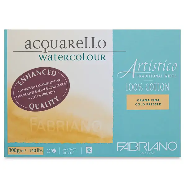 Fabriano Artistico Traditional White Sulu Boya Defteri 300gr 26X36cm GF/CP - 1
