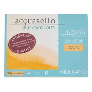 Fabriano Artistico Traditional White Sulu Boya Defteri 300gr 31X41cm GF/CP - Fabriano