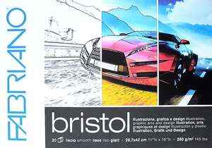 Fabriano Bristol Defter 250gr A3 - Fabriano