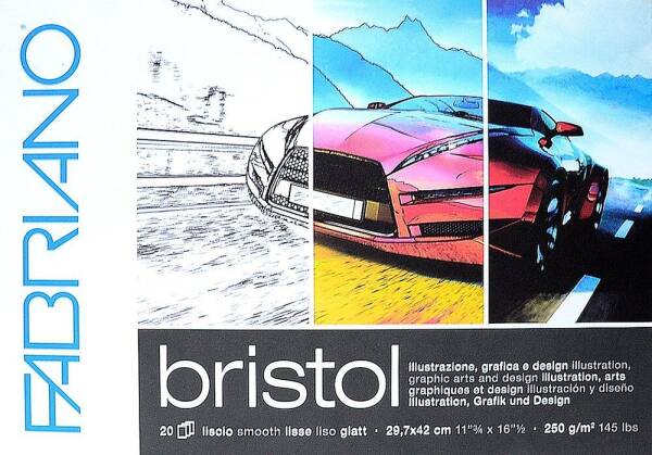 Fabriano Bristol Defterleri 250gr - 1