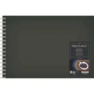 Fabriano Drawing Siyah Eskiz Defteri 160Gr A5 - Fabriano