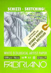 Fabriano Ecological Schizzi Eskiz Defteri 120gr A3 - Fabriano