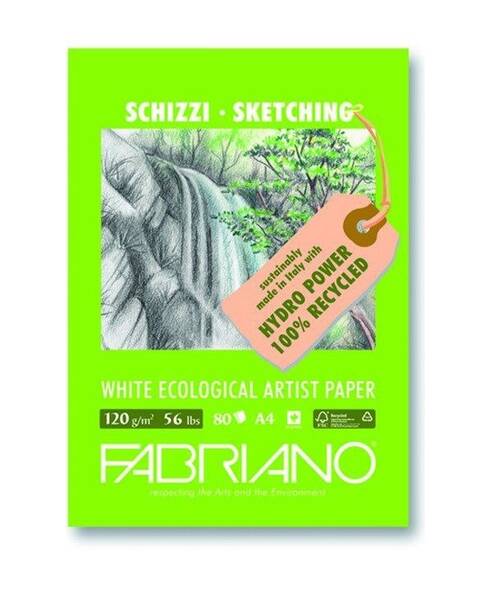 Fabriano Ecological Schizzi Eskiz Defteri 120gr A4 - 1