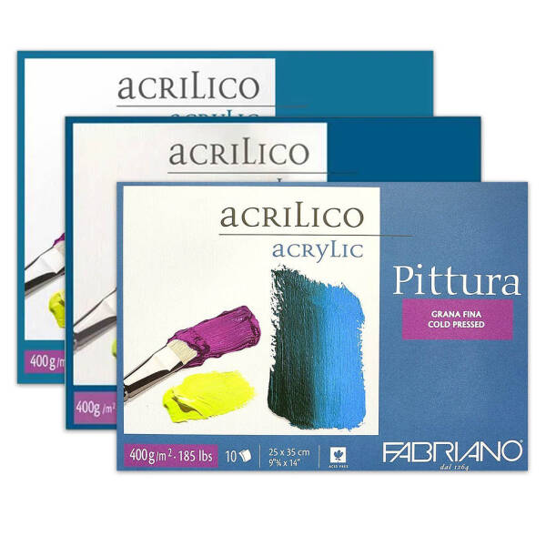 Fabriano Pittura Akrilik Boya Defterleri - 1