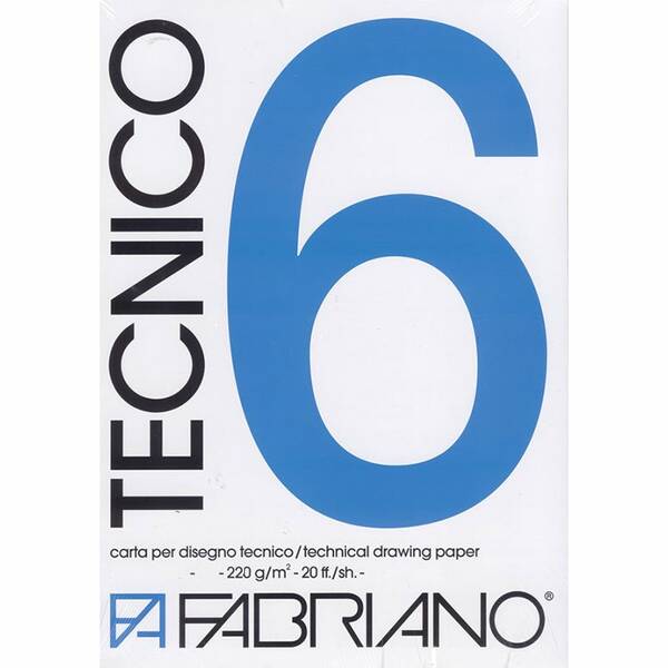 Fabriano Technico 6 Eskiz Defteri 220gr 35X50cm - 1