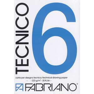 Fabriano - Fabriano Technico 6 Eskiz Defteri 220gr 35X50cm
