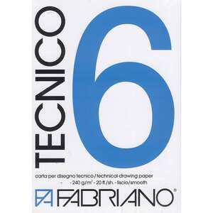 Fabriano - Fabriano Technico 6 Eskiz Defteri 240gr 50X70cm (GS/HP)