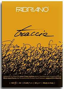 Fabriano Traccia Eskiz Defteri 60gr A4 120 Yaprak - Fabriano