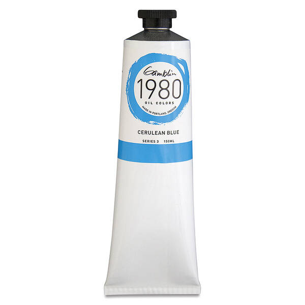 Gamblin 1980 Artist Seri Yağlı Boya 150 Ml Seri 3 Cerulean Blue - 3