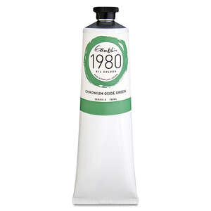 Gamblin 1980 Artist Seri Yağlı Boya 150 Ml Seri 2 Chromium Oxide Green - 3