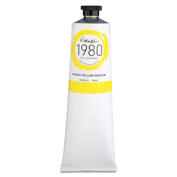 Gamblin 1980 Artist Seri Yağlı Boya 150 Ml Seri 2 Hansa Yellow Medium - 3