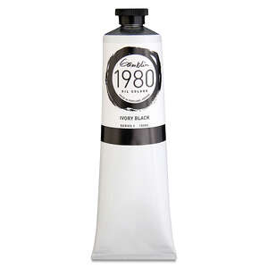 Gamblin 1980 Artist Seri Yağlı Boya 150 Ml Seri 1 Ivory Black - 3