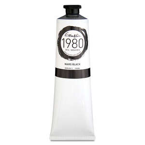 Gamblin 1980 Artist Seri Yağlı Boya 150 Ml Seri 1 Mars Black - 3