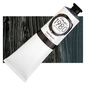 Gamblin 1980 Artist Seri Yağlı Boya 150 Ml Seri 1 Mars Black - 1