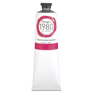 Gamblin 1980 Artist Seri Yağlı Boya 150 Ml Seri 2 Quinacridone Magenta - 3