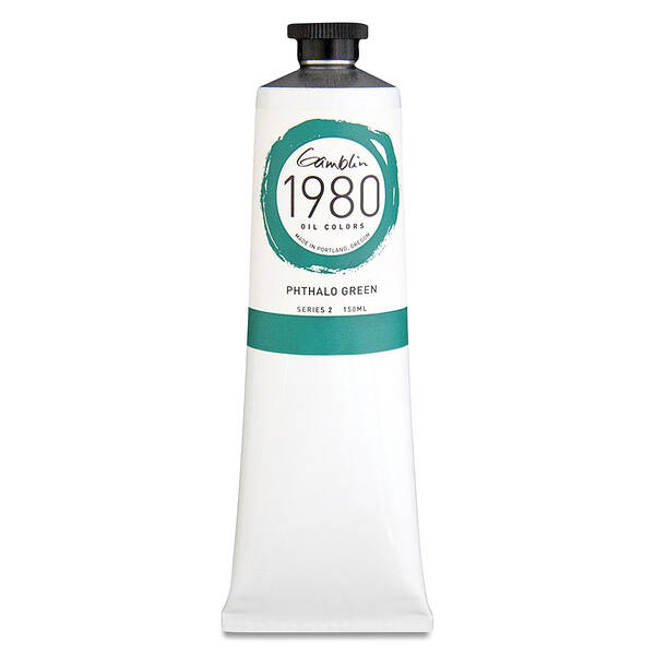 Gamblin 1980 Artist Seri Yağlı Boya 150 Ml Seri 2 Phthalo Green - 3