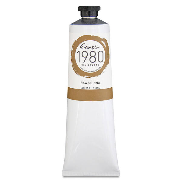 Gamblin 1980 Artist Seri Yağlı Boya 150 Ml Seri 1 Raw Sienna - 3