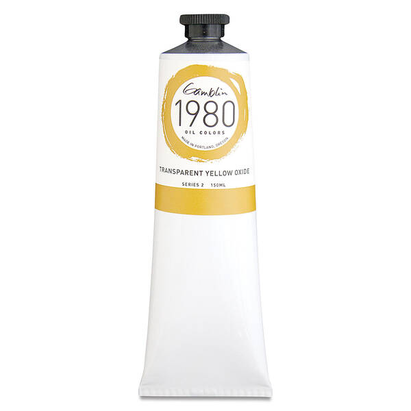 Gamblin 1980 Artist Seri Yağlı Boya 150 Ml Seri 2 Transparent Yellow Oxide - 3