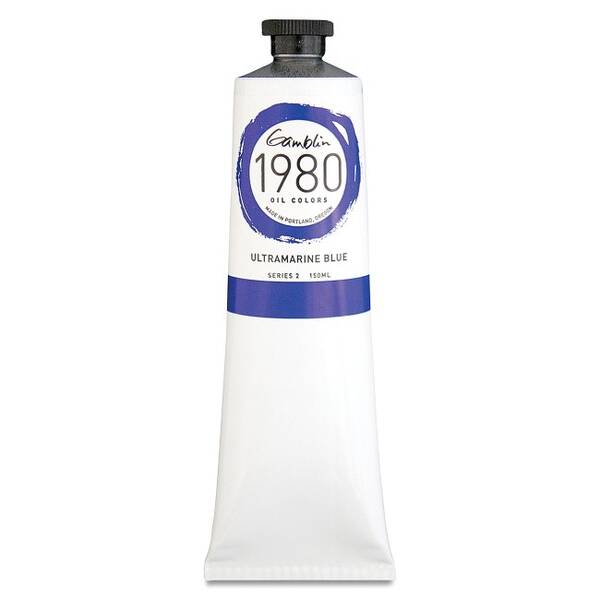 Gamblin 1980 Artist Seri Yağlı Boya 150 Ml Seri 2 Ultramarine Blue - 3