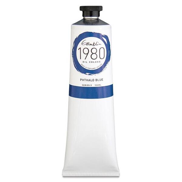 Gamblin 1980 Artist Seri Yağlı Boya 150 Ml Seri 2 Phthalo Blue - 3