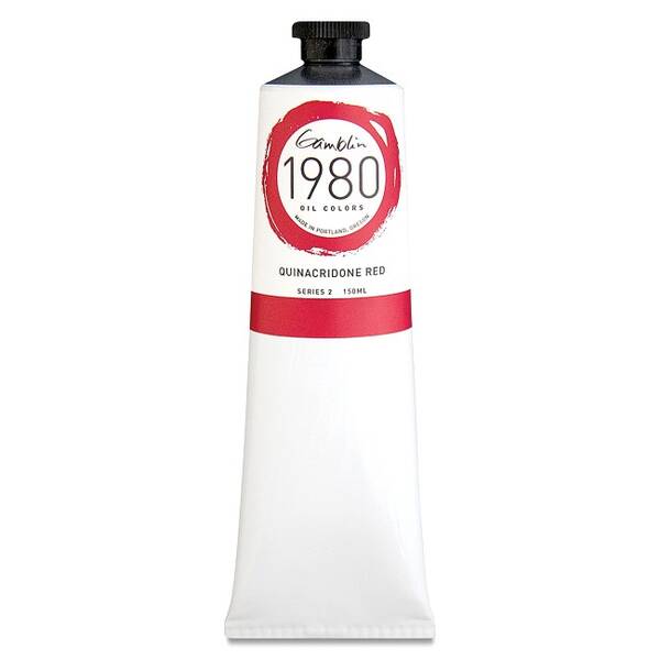 Gamblin 1980 Artist Seri Yağlı Boya 150 Ml Seri 2 Quinacridone Red - 3