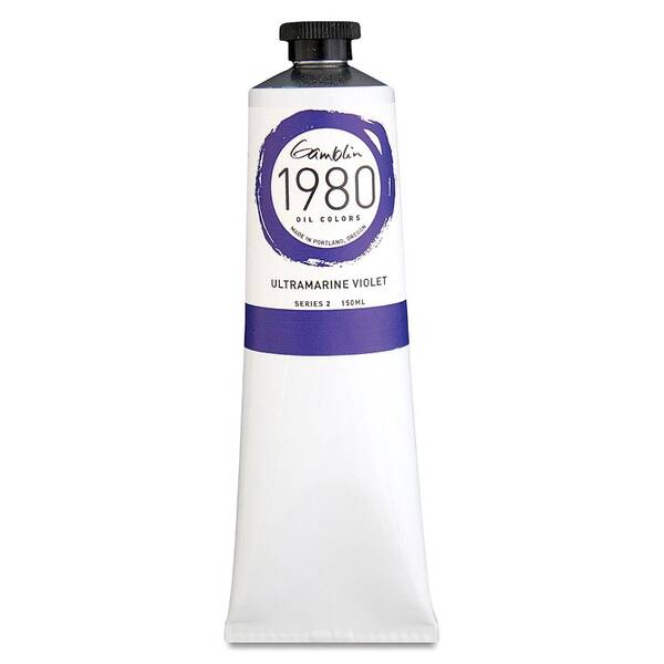 Gamblin 1980 Artist Seri Yağlı Boya 150 Ml Seri 2 Ultramarine Violet - 3