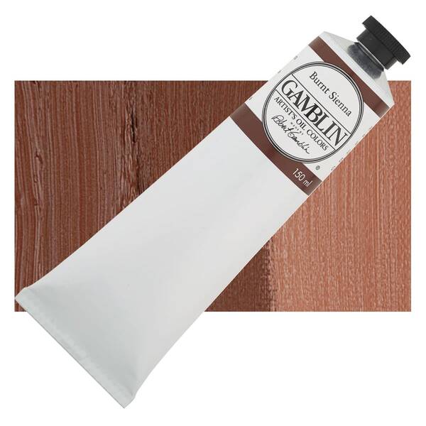 Gamblin Artist Grade Yağlı Boya 150Ml Seri 1 Burnt Sienna - 1