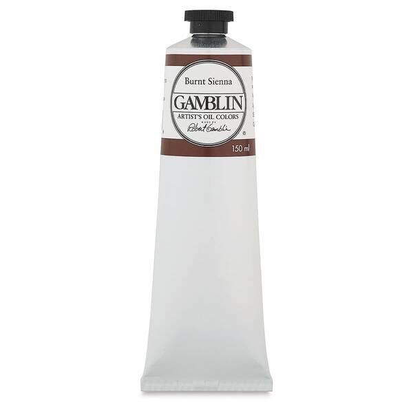 Gamblin Artist Grade Yağlı Boya 150Ml Seri 1 Burnt Sienna - 3