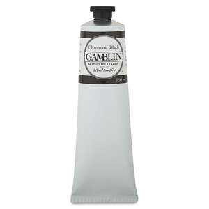 Gamblin Artist Grade Yağlı Boya 150Ml Seri 2 Chromatic Black - 3