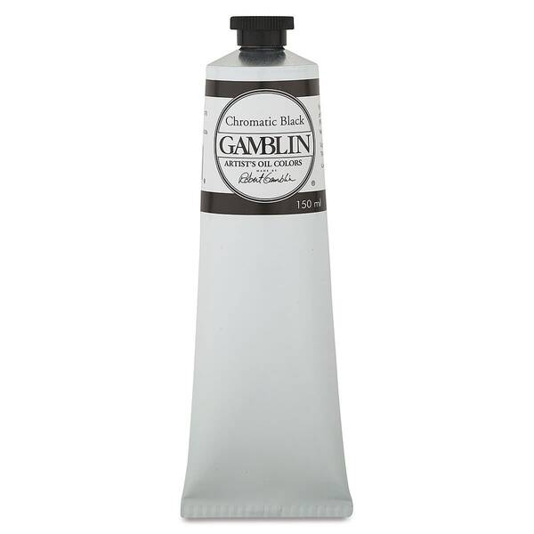 Gamblin Artist Grade Yağlı Boya 150Ml Seri 2 Chromatic Black - 3