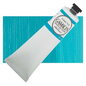 Gamblin Artist Grade Yağlı Boya 150Ml Seri 4 Cobalt Teal - 1