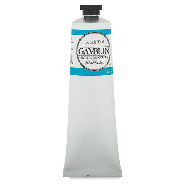 Gamblin Artist Grade Yağlı Boya 150Ml Seri 4 Cobalt Teal - 3