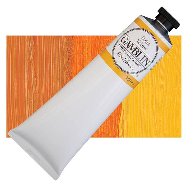 Gamblin Artist Grade Yağlı Boya 150Ml Seri 3 Indian Yellow - 1