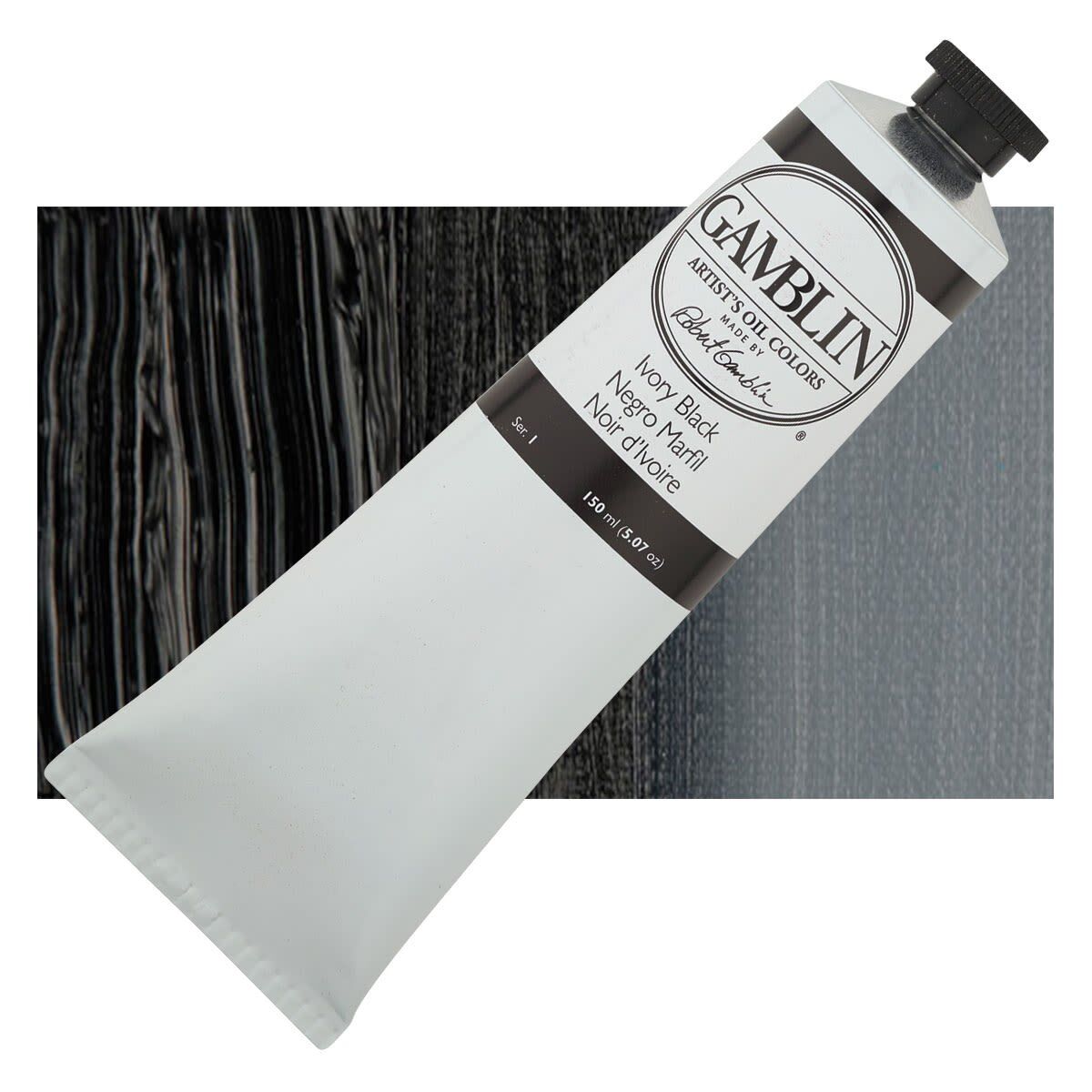 Gamblin Artist Oil 150 ml Ivory Black