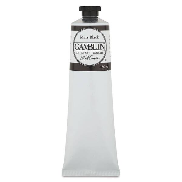 Gamblin Artist Grade Yağlı Boya 150Ml Seri 1 Mars Black - 3