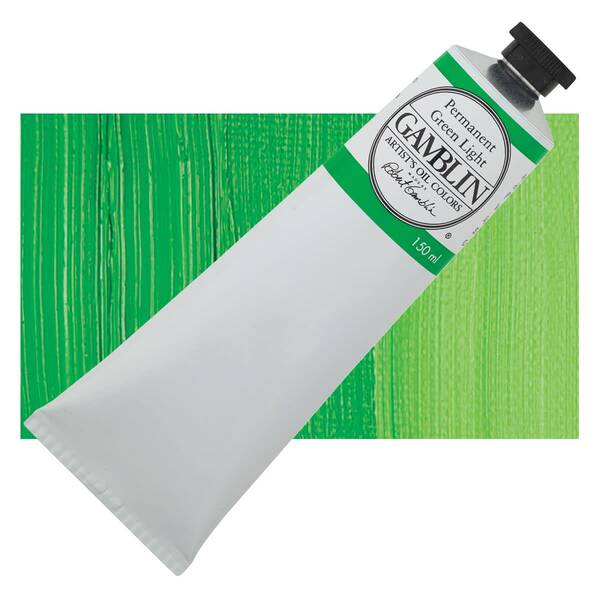 Gamblin Artist Grade Yağlı Boya 150Ml Seri 2 Permanent Green Light - 1