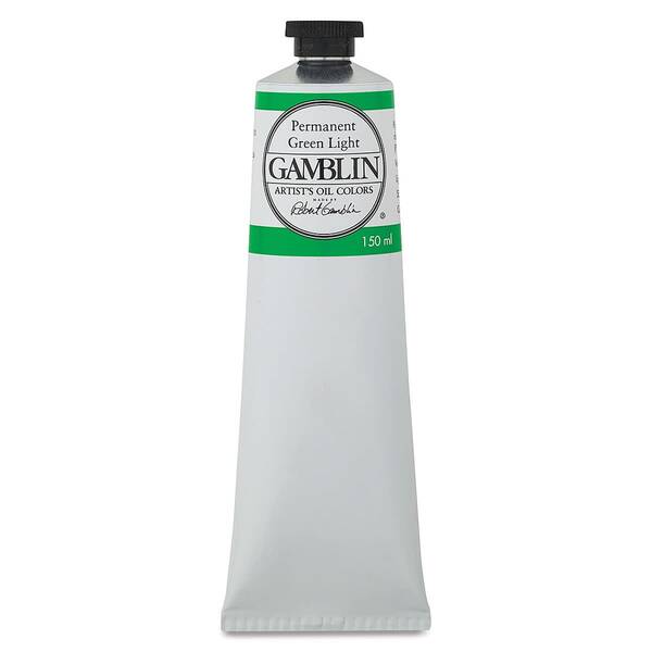 Gamblin Artist Grade Yağlı Boya 150Ml Seri 2 Permanent Green Light - 3