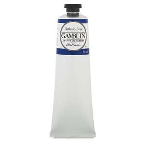 Gamblin Artist Grade Yağlı Boya 150Ml Seri 2 Phthalo Blue - 3