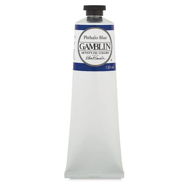 Gamblin Artist Grade Yağlı Boya 150Ml Seri 2 Phthalo Blue - 3