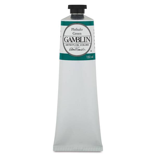 Gamblin Artist Grade Yağlı Boya 150Ml Seri 2 Phthalo Green - 3