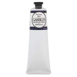 Gamblin Artist Grade Yağlı Boya 150Ml Seri 2 Prussian Blue - 3