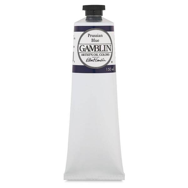 Gamblin Artist Grade Yağlı Boya 150Ml Seri 2 Prussian Blue - 3