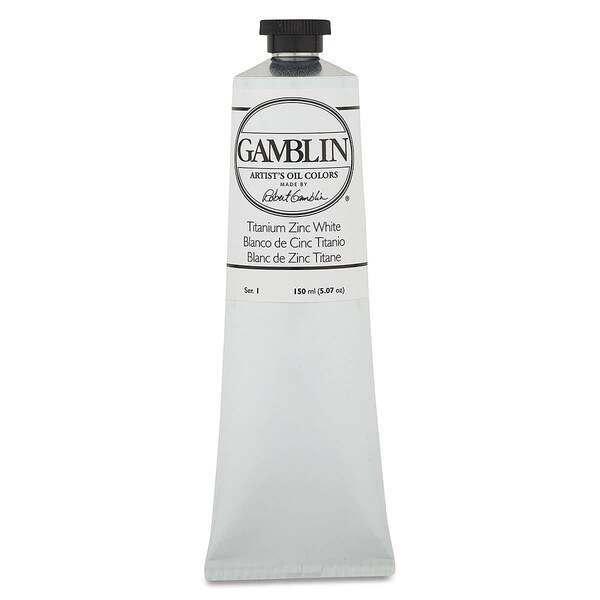 Gamblin Artist Grade Yağlı Boya 150Ml Seri 1 Titanium-Zinc White - 3