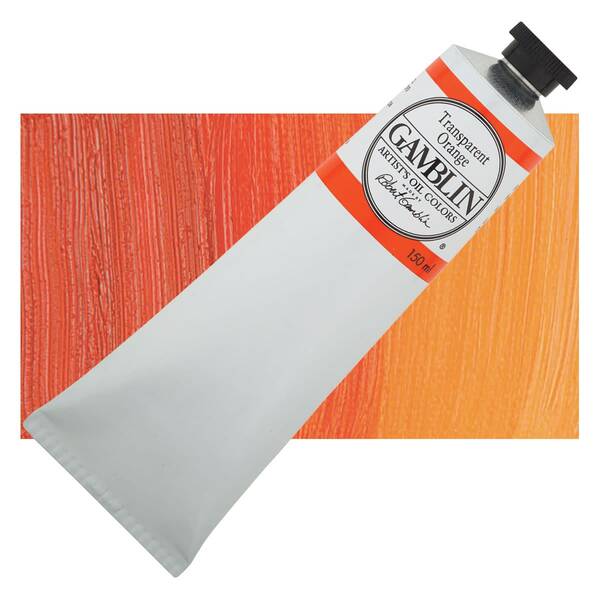 Gamblin Artist Grade Yağlı Boya 150Ml Seri 3 Transparent Orange - 1