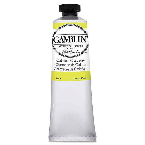 Gamblin Artist Grade Yağlı Boya 37Ml Seri 4 Cadmium Chartistreuse - 3