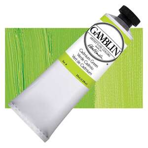 Gamblin Artist Grade Yağlı Boya 37Ml Seri 4 Cadmium Green - Thumbnail