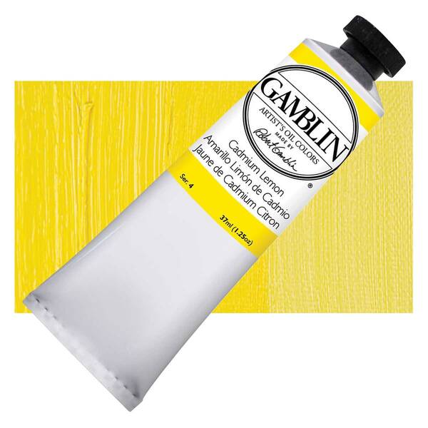 Gamblin Artist Grade Yağlı Boya 37Ml Seri 4 Cadmium Lemon - 1