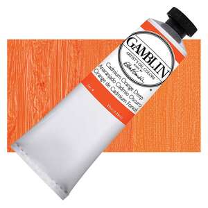 Gamblin Artist Grade Yağlı Boya 37Ml Seri 4 Cadmium Orange Deep - 1