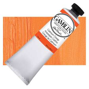 Gamblin - Gamblin Artist Grade Yağlı Boya 37Ml Seri 4 Cadmium Orange