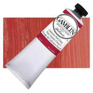Gamblin Artist Grade Yağlı Boya 37Ml Seri 5 Cadmium Red Deep - Thumbnail